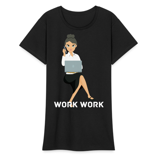 Women’s Gildan Heavy T-Shirt - black