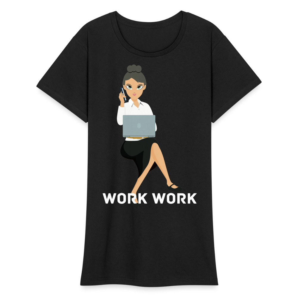 Women’s Gildan Heavy T-Shirt - black